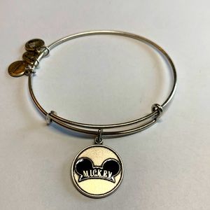 2/$20 Alex and Ani Disney Mickey Ears silver bracelet